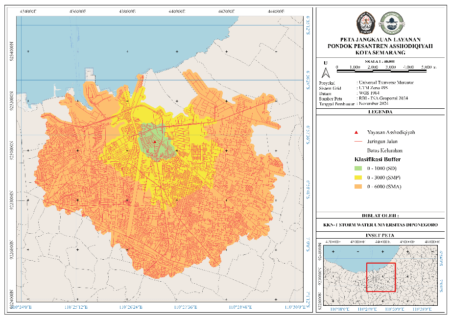 Pentingnya Peta Jangkauan Layanan Pendidikan di Yayasan Asshodiqiyah