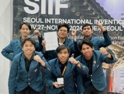 Wakili UNDIP di Kancah Internasional, Mahasiswa Teknik Kimia Raih Silver Medal pada Kompetisi International Invention Fair 2024 di Korea 5 Wakili UNDIP di Kancah Internasional, Mahasiswa Teknik Kimia Raih Silver Medal pada Kompetisi International Invention Fair 2024 di Korea