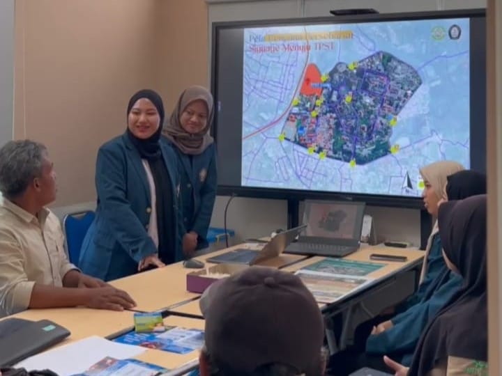 Mahasiswa KKN Tematik UNDIP Rencanakan Persebaran Signage Menuju TPST Undip