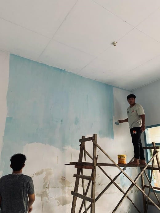 Mahasiswa Universitas Muhammadiyah Malang Lakukan Pengabdian di SDN 3 Sukorejo dengan Menghadirkan Taman Baca