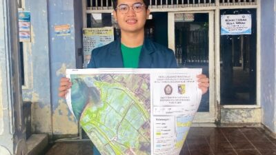 Manfaatkan Citra Satelit, Mahasiswa KKN dari Oseanografi Undip Hadirkan Peta Lahan Kritis untuk Mangrove di Tambakbulusan