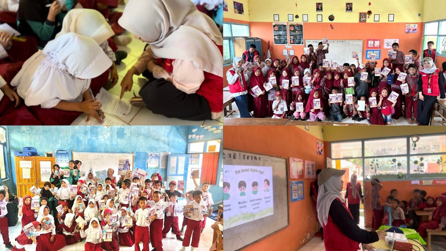 Mahasiswa KKN-PK UNHAS Angkatan 67 Gelar Edukasi "SAPA KULIT", Sadar Pentingnya Kulit Sehat Anak di Kayu Loe