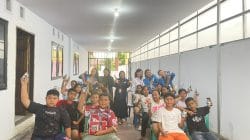 Dosen dan Mahasiswa KKN-T Literasi UNIMA Jurusan Matematika Gelar Pengabdian Masyarakat di Kelurahan Pobundayan