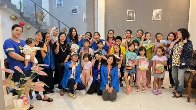 Mahasiswa KKN UNIMA dan ReLima Kota Tomohon Gelar Edukasi Literasi untuk Anak dan Orang Tua di Kegiatan Pondok Gembira
