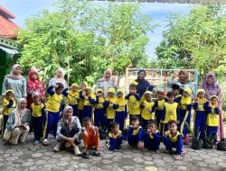 Mahasiswa UNY Laksanakan Program SDGs, Kenalkan Ekosistem Daratan dan Penanganan Perubahan Iklim di TK ABA Nganyang, Piyungan, Bantul