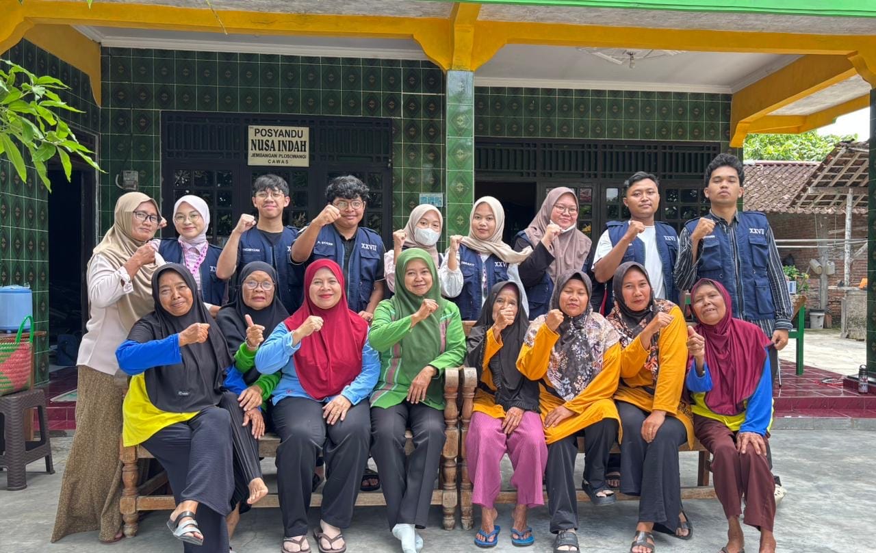 Mahasiswa KKN Tematik UNDIP Laksanakan Edukasi Kesehatan Penyakit Tidak Menular dan Status Gizi melalui Posyandu