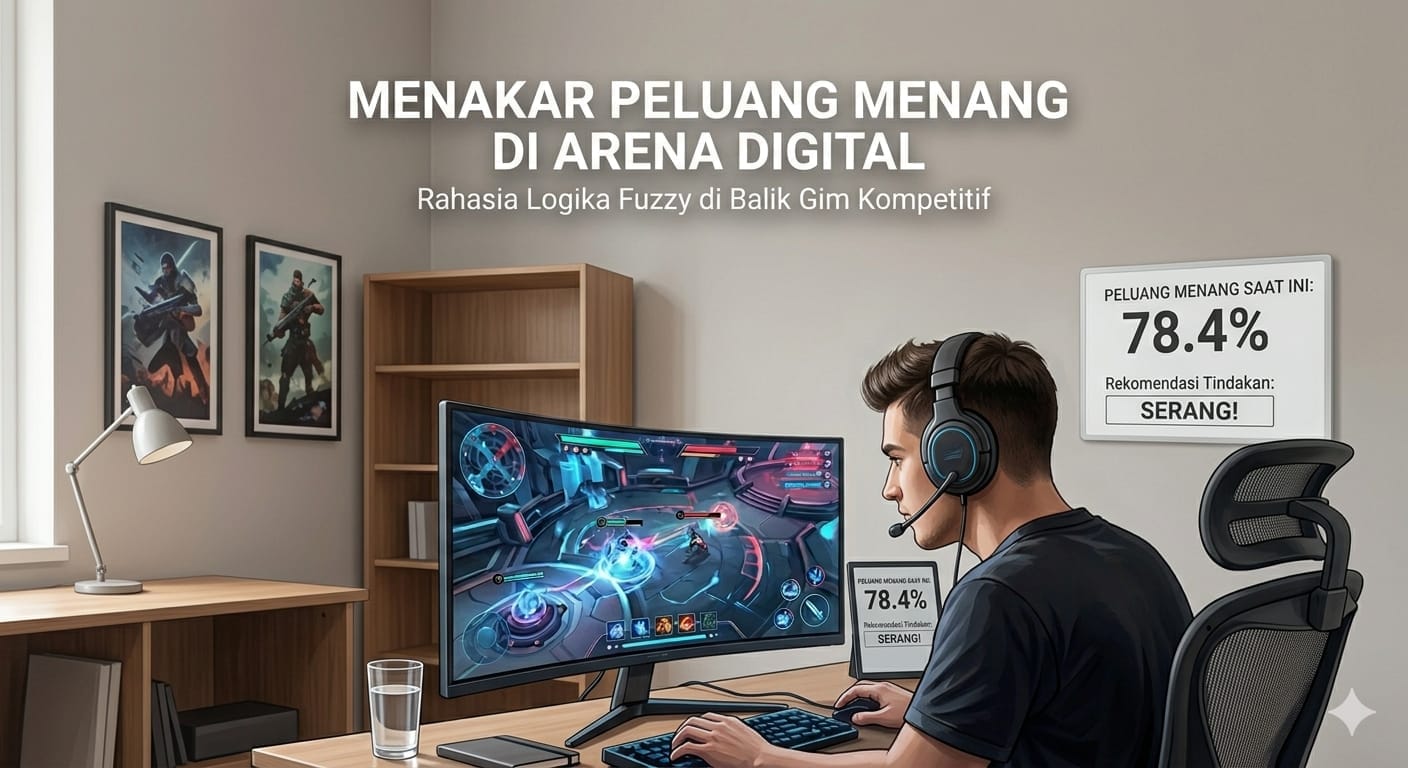 Menakar Peluang Menang di Arena Digital: Rahasia Logika Fuzzy di Balik Gim Kompetitif 1 Menakar Peluang Menang di Arena Digital: Rahasia Logika Fuzzy di Balik Gim Kompetitif
