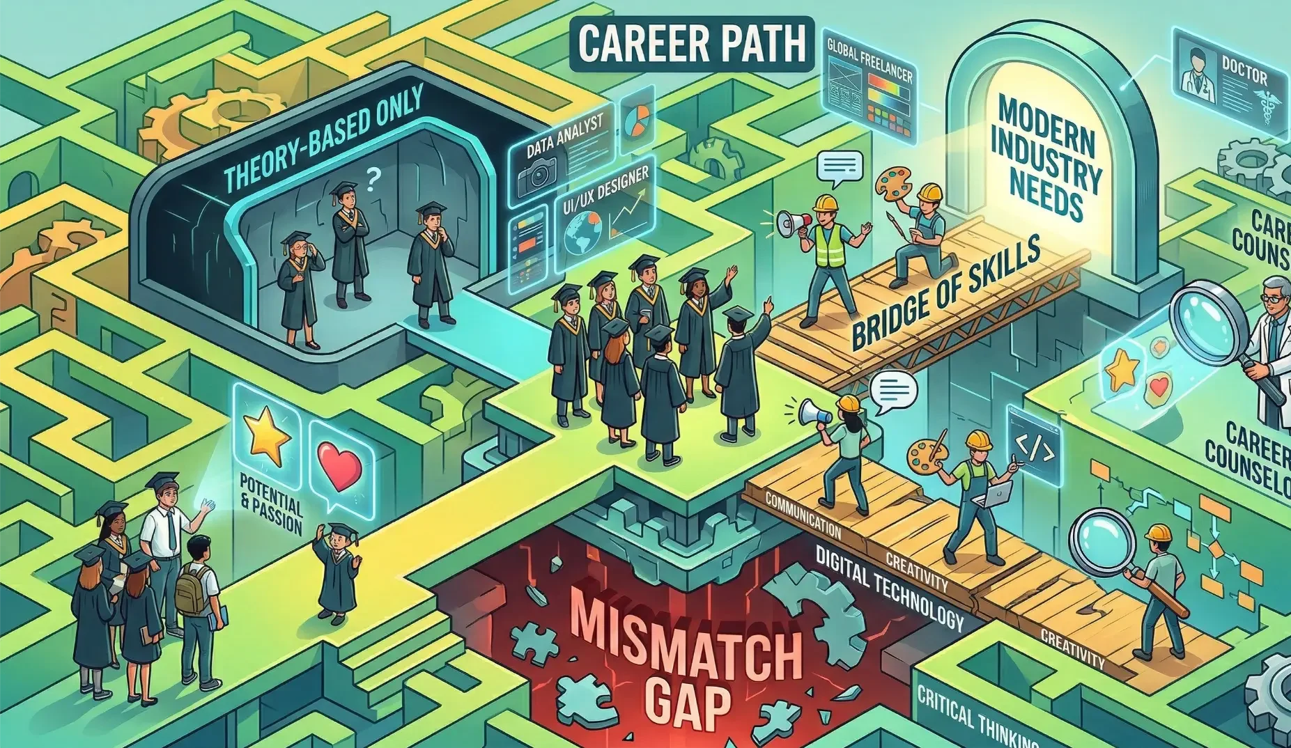 Ketika Ijazah Tak Sejalan dengan Pekerjaan: Realitas Karier Generasi Muda 1 Ketika Ijazah Tak Sejalan dengan Pekerjaan: Realitas Karier Generasi Muda