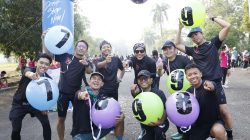 Gandeng Komunitas Lari, Mahasiswa PR President University Sukses Gelar Run & Joy 5K